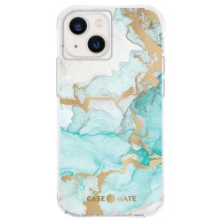 Husa Case Mate Tough Print ocean marble Apple iPhone 13 Mini, transparent